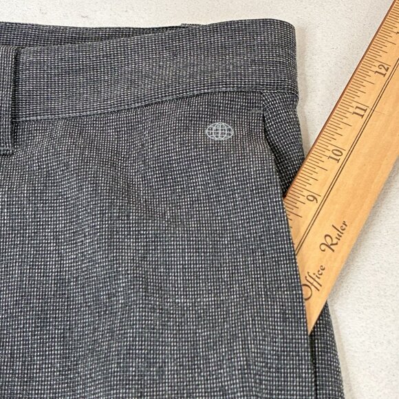 Adidas Crosshatch Pants NEW Mens 32X30 Black White Plaid Primegreen Pockets Golf - Picture 8 of 12